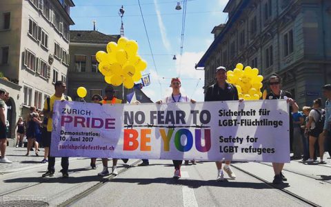 瑞士苏黎世庆祝LGBT骄傲日