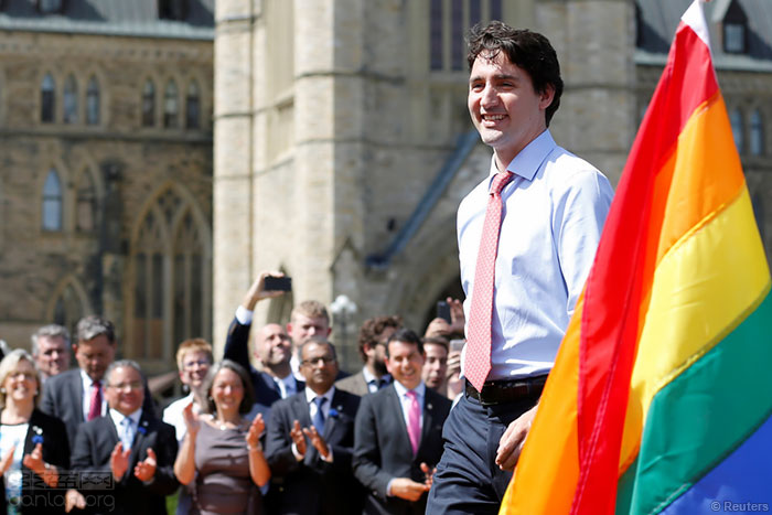 加拿大将在年内为歧视同志的历史道歉