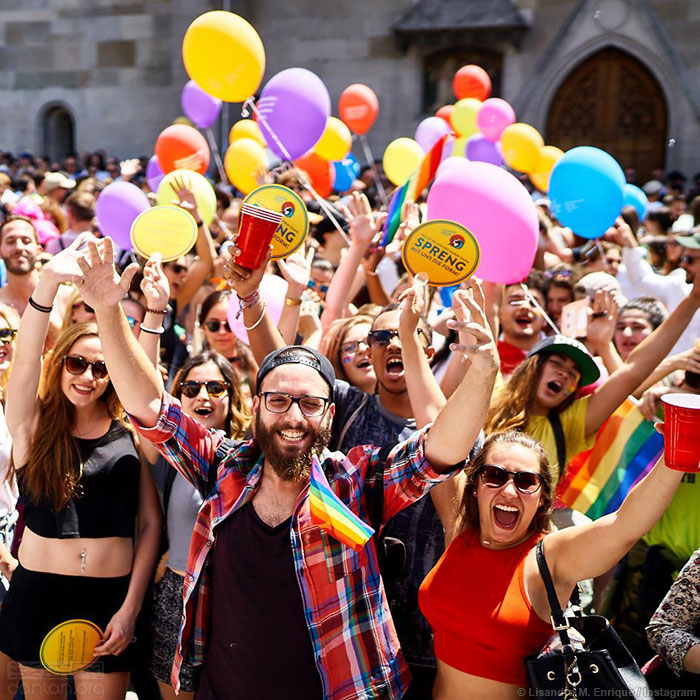 瑞士苏黎世庆祝LGBT骄傲日
