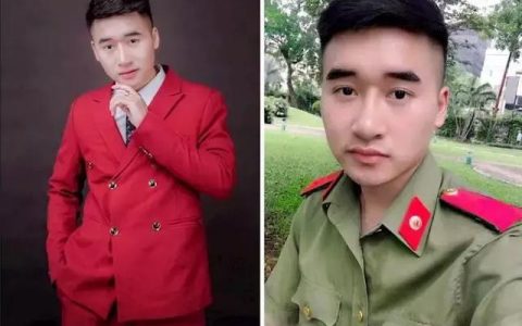 越南最帅男警察，颜值堪比明星